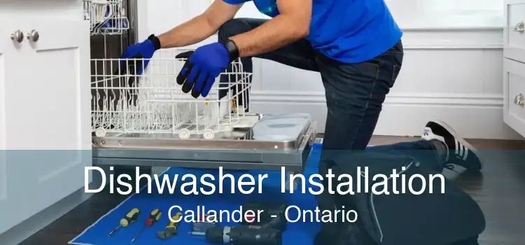 Dishwasher Installation Callander - Ontario