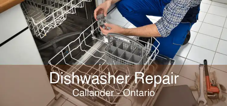 Dishwasher Repair Callander - Ontario