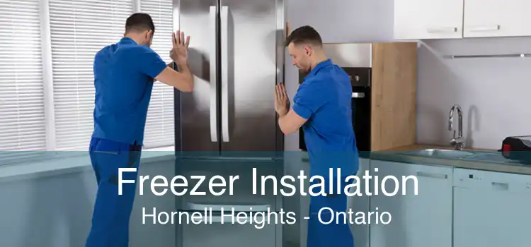 Freezer Installation Hornell Heights - Ontario