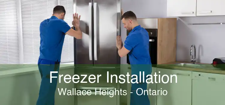 Freezer Installation Wallace Heights - Ontario
