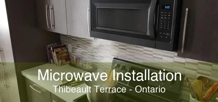 Microwave Installation Thibeault Terrace - Ontario