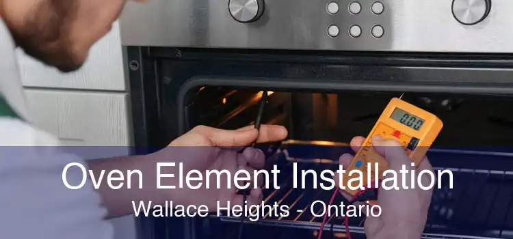 Oven Element Installation Wallace Heights - Ontario