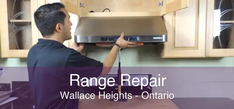 Range Repair Wallace Heights - Ontario