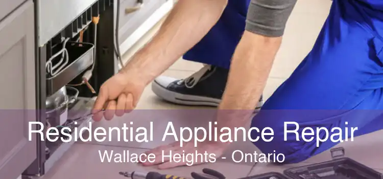 Residential Appliance Repair Wallace Heights - Ontario