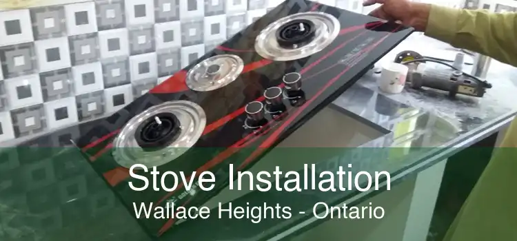 Stove Installation Wallace Heights - Ontario