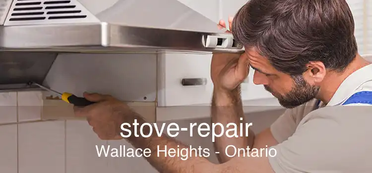 stove-repair Wallace Heights - Ontario